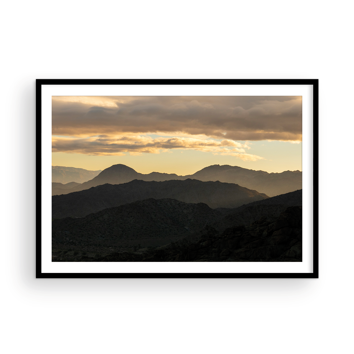 Santa Rosa Mountains Sunrise