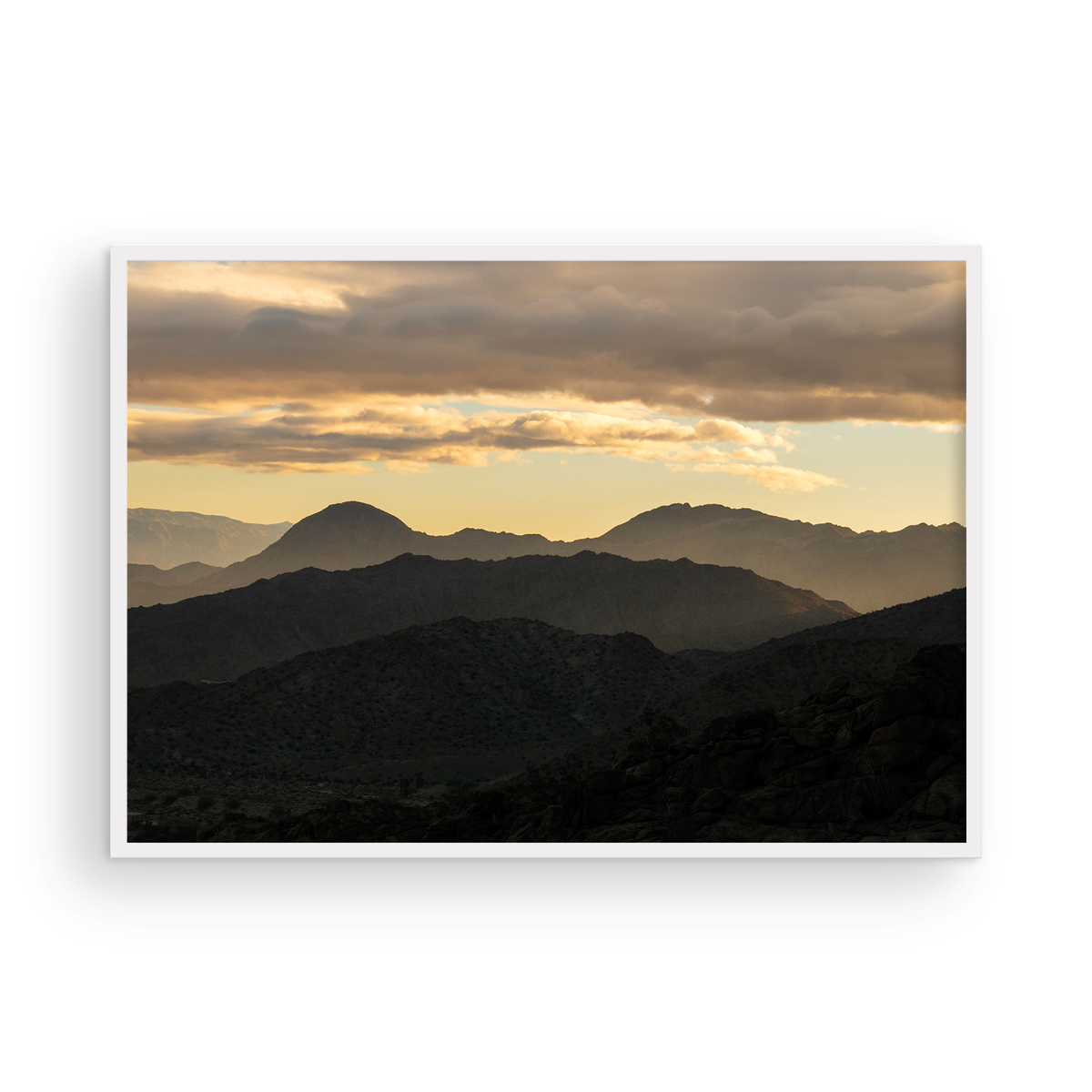 Santa Rosa Mountains Sunrise