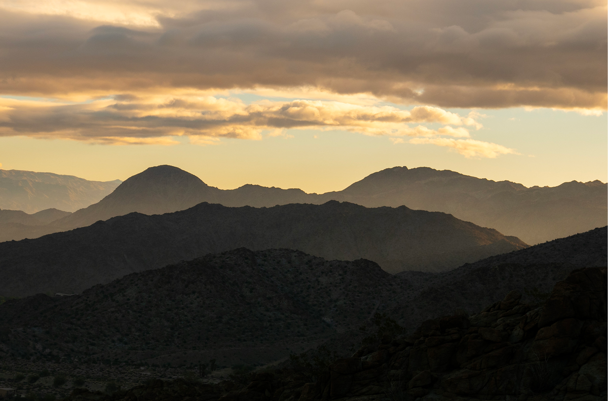 Santa Rosa Mountains Sunrise