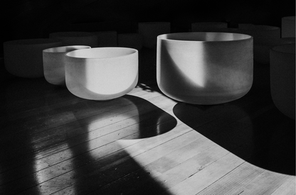 Sunlight and Sound Bowl Monochrome