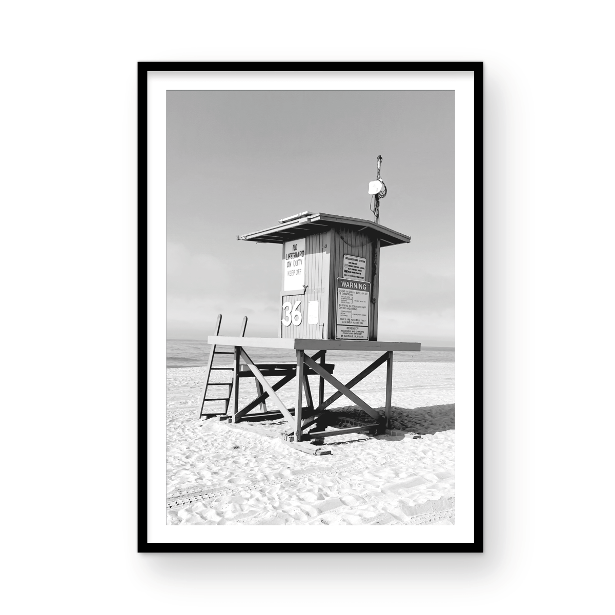 Lifeguard Monochrome