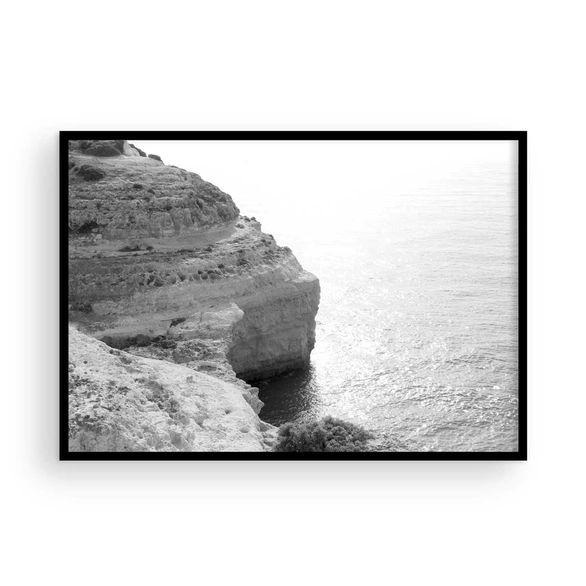 Portugal Bluff Monochrome