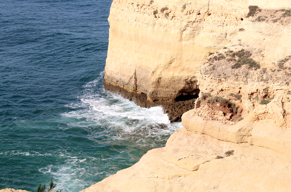 Portugal Cave Cliff